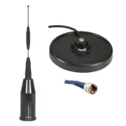 Magnet Antenna & Mount for Mobile Radio UHF VHF TETRA 800 900 Motorola Mini-UHF