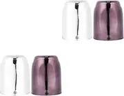 Vaguelly 4 Pcs Dice Cup Dices Dice Rolling Cup Professional Ktv Dice Holder Bar Party Entertainment Game Accessory Dice Storage Cup Dice Holder Shaker Bar Game Supplies Black Plastic