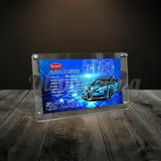 Display King - Acrylic photo frame for Lego Bugatti Chiron 42083