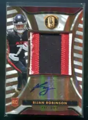 2023 Panini Gold Standard Bijan Robinson RC Patch AUTO 19/49