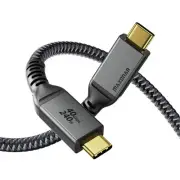 Maxonar [240W] Thunderbolt 4 Cable 4FT, Support 40Gbps Data Sync and 4FT