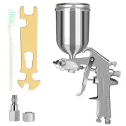 HVLP Air Spray Gun Set Paint Gun Gravity Feed Auto Car Detail Touch Up Air Brush