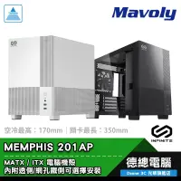 在飛比找蝦皮商城優惠-Mavoly 松聖 MEMPHIS 電腦機殼 201AP 黑