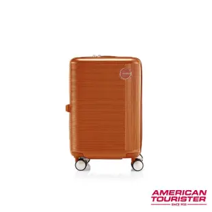 【AMERICAN TOURISTER 美國旅行者】20吋 GEMINA PRO PC煞車輪登機箱/行李箱(多色可選)