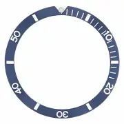 BEZEL INSERT FOR OMEGA SEAMASTER VINTAGE WATCH OF 1970'S BLUE COLOR