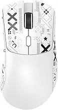 Lancoon Wireless Gaming Mouse with 18000 DPI Adjustable 3 Modes Connection PU Sticker Ergonomic Design PAW3311 Sensor for PC Computer Laptop Office Gamer