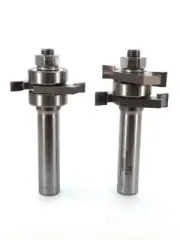 Whiteside 5990 Shaker Stile & Rail Router Bit Set for Woodworking - 1/2"SH,
