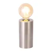 Astor Touch Table Desk Lamp Metal Base - Satin Chrome