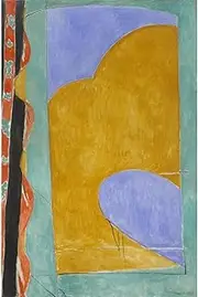 ARTICULOZY Giclee Print Rolled - Henri Matisse - The Yellow Curtain - 24x32 Inch Canvas Wall Decor Art Print