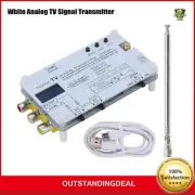 Analog TV Signal Transmitter Home Analog TV Transmitter with OLED Display ot25
