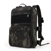410 Flatpack Tactical Backpack MOLLE D3 Hydration Pack Military Paintball Camo