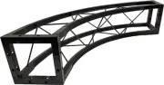 LK-C1.5 29" Corner Square 8"x8" Black Trussing Box Truss Section Bolt