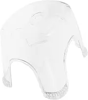 Ipetboom Shower Foot Rest Stool Ergonomic Transparent Bath Bench for Shaving Legs Non Slip Foot Chair for Bathroom and Shower Versatile Use Foot Spa Bathing Sturdy Material