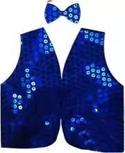 Men'S Sequin Sparkle Waistcoat