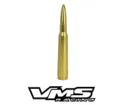 VMS RACING 5.5" 50 CAL BRASS BULLET ANTENNA FOR HARLEY DAVIDSON W/ TOUR-PAK