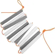 JUMPLAWN Foam Covered Jump Rope Elastic Bar for High Jump Training Portable Foam Roller for Outdoor Sports