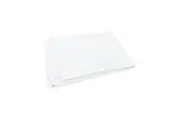 Waylon Damask Permanent Press Polyester Tablecloth 135 x 180cm White