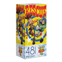 在飛比找PChome24h購物優惠-Spin Master 迪士尼 玩具總動員4 48片 紙盒 