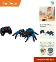Interactive RC Blue Tarantula Spider with Remote Control and Realistic Movement