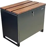 ZOOMTEC Letterbox with Combination Lock, Parcel Box Water Proof, Mailbox Large for Outdoor and Entrance