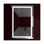 Dimmable Lighted Bathroom Mirror with Defogger and Memory Touch Switch| High ...