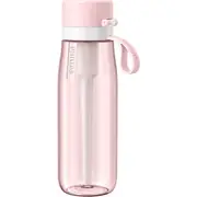Philips Go Zero 680ml Daily Straw Filtration Water/Drinking/Hydrate Bottle Pink
