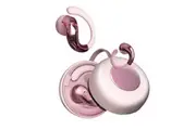 Ear Clip Ear Loop Earbuds Bluetooth Wireless Ear Clip Earphones Earbuds with Ear Hook for iPhone Android Earphones Bluetooth Earbuds(Pink)