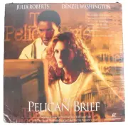 1993 The Pelican Brief Widescreen Laserdisc Julia Roberts Denzel Washington New