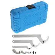 Hook And Pin Wrench Spanner Tool With C Spanner 6x Adjustable Set 35mm - 120mm