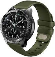 [TIOYW] 22mm Sports Silicone Straps for Garmin Active/Venu 2/ Vivoactive 4 /Venu2 Replacement wristband for Forerunner 745 Watch band