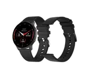 Smart Watch Men Women Smartwatch Custom Watch Face Fitness Bracelet Blood Pressure Heart Rate Monitoring - With Silicone Strap