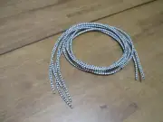 Black & White Corded Bolo Tie String 34" - LOT of 4
