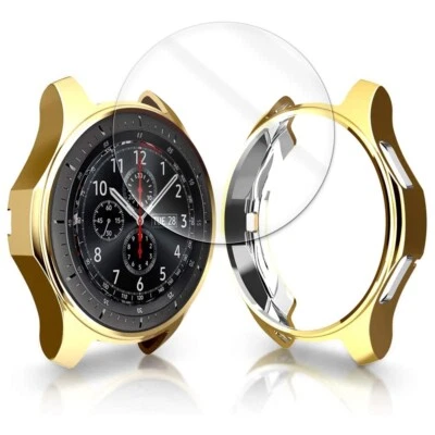 Heavy-Duty Screen Protector and Case for Samsung Gear S3 Classic SM-R775A Phone