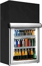 Outdoor Refrigerator Cover- Mini Refrigerator Cover | Beverage Refrigerators Protection Cover | Magnetic Closure UV Block Fridge Zipper Covering For Dorm Kitchen Camping And Picnic