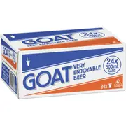 Mountain Goat Goat Beer Cans 500mL x 24 Pack