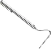 SEWOART Adjustable Snake Grabber Tool Stainless Steel Retractable Snake Hook Collapsible Snack Catching Hook for Reptiles