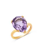 Bloomingdale's Fine Collection Rose Amethyst Ring in 14K Yellow Gold