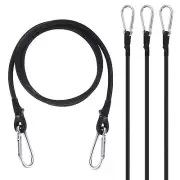 47.2 Inch Bungee Cords with Hooks 4 Pack Heavy Elastic Straps Bungee Rope wit...