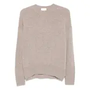 [Allude] Allude Long-sleeve Cashmere Sweater XS NEUTRALS