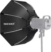 NEEWER 26''/65Cm Octagonal Softbox Quick Release, with Bowens Mount, Carrying Ba