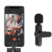 Wireless Lavalier Microphone Portable Audio Video