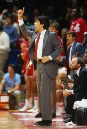 Georgetown Hoyas Coach John Thompson1980 Basketball Photo 5