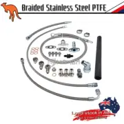Turbo Oil & Water Line Kit Ford Falcon BA BF XR6 FPV F6 Garrett GT3576R GT3582R (for: Ford)