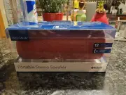Insignia NS-SPBTWAVE2-BL Wave 2 Portable Bluetooth Speaker - Red - NIB