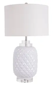 DA Island Gloss Ceramic Base Table Lamp