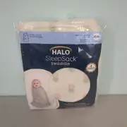 Halo SleepSack Swaddle Mini Hearts NB newborn new