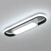 Modern Led Ceiling Light,24w 1800lm Rectangular,cool White Light 6000k Acrylic[energy Class E]