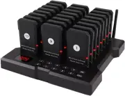 AGJ Restaurant Pager Wireless Calling System 24 Beepers Guest Customer Queue Pag