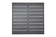 Bolero Aluminium Square Table Top Dark Grey 700mm - Cafe Table Tops (FW597) - FW597