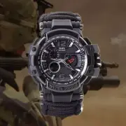 Outdoor Waterproof Multi-Function Survival Watch